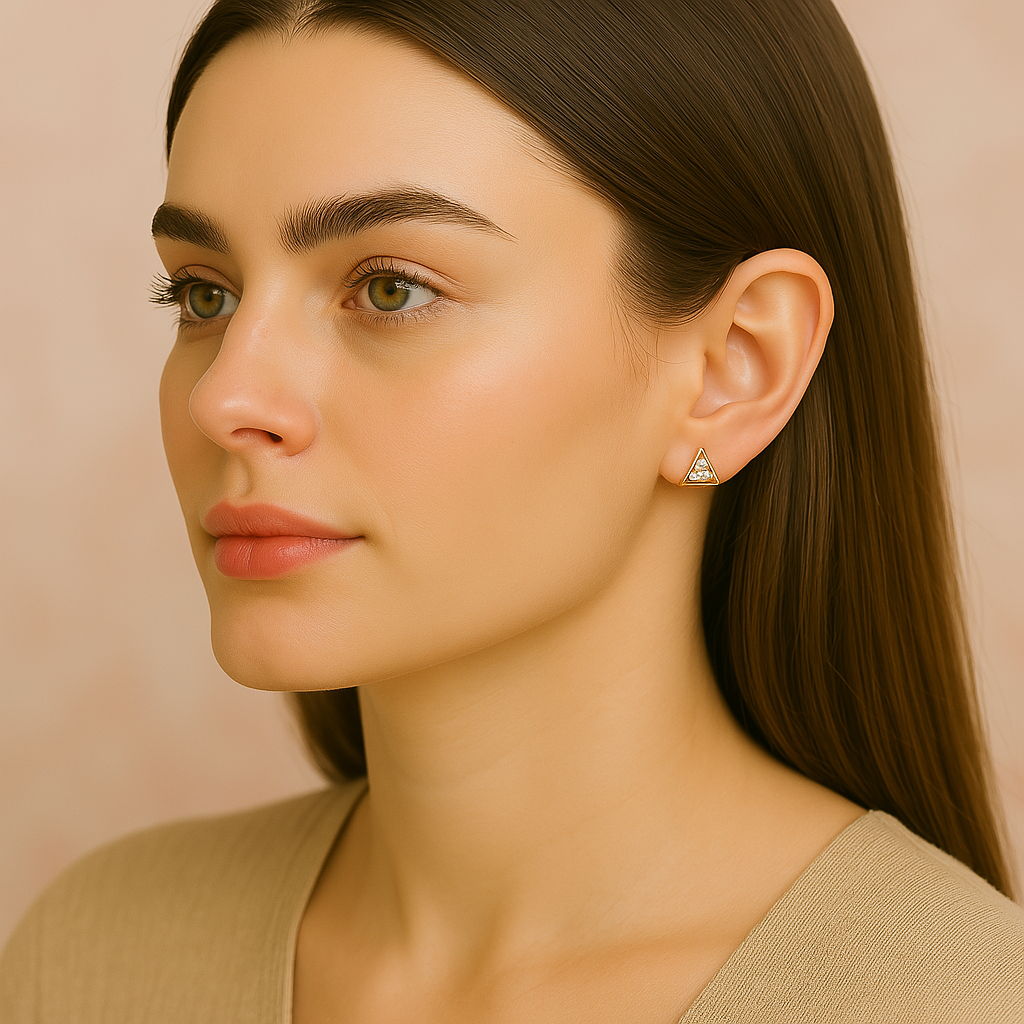 Veshoo Stylish Western Stud Earrings Combo Set of 7 for Women & Girls – AD, Pearl, Star & Heart Designs