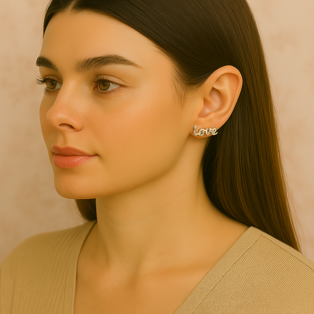 Veshoo Stylish Western Stud Earrings Combo Set of 7 for Women & Girls – AD, Pearl, Star & Heart Designs