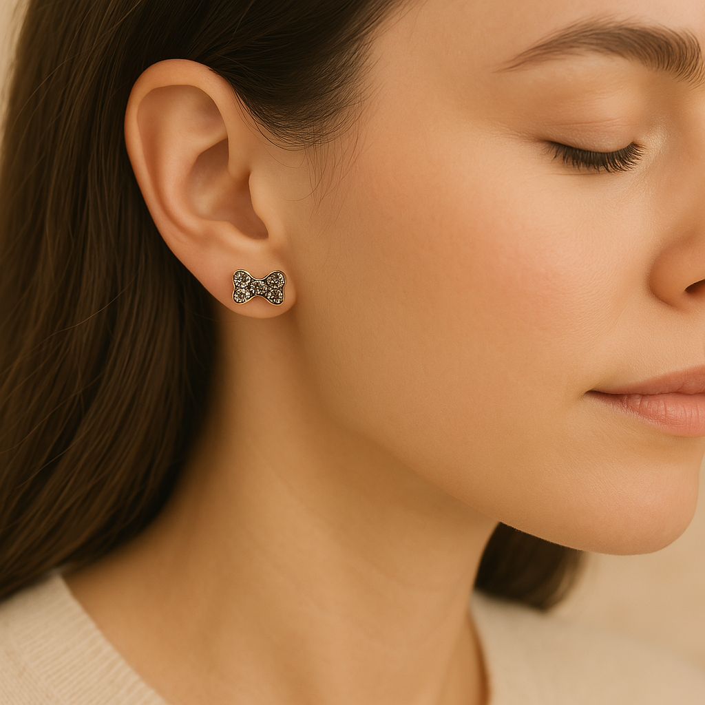 Veshoo Stylish Western Stud Earrings Combo Set of 7 for Women & Girls – AD, Pearl, Star & Heart Designs